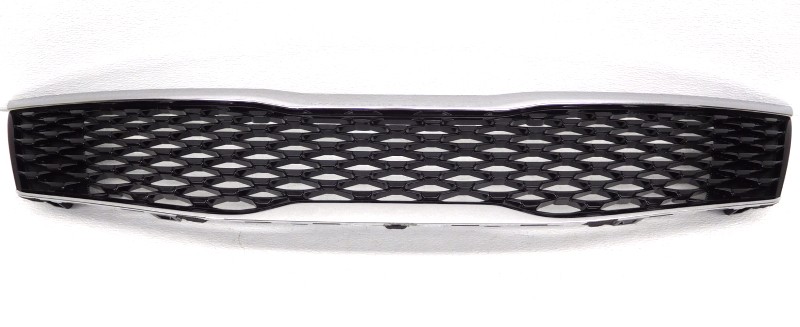OEM Kia Optima Gloss Black W/ Chrome Front Upper Grille-Scuffs/Scratches