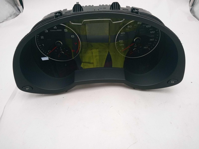 2017 Audi Q3 Speedometer Gauge OEM White Used One Tab Broken 108K Miles