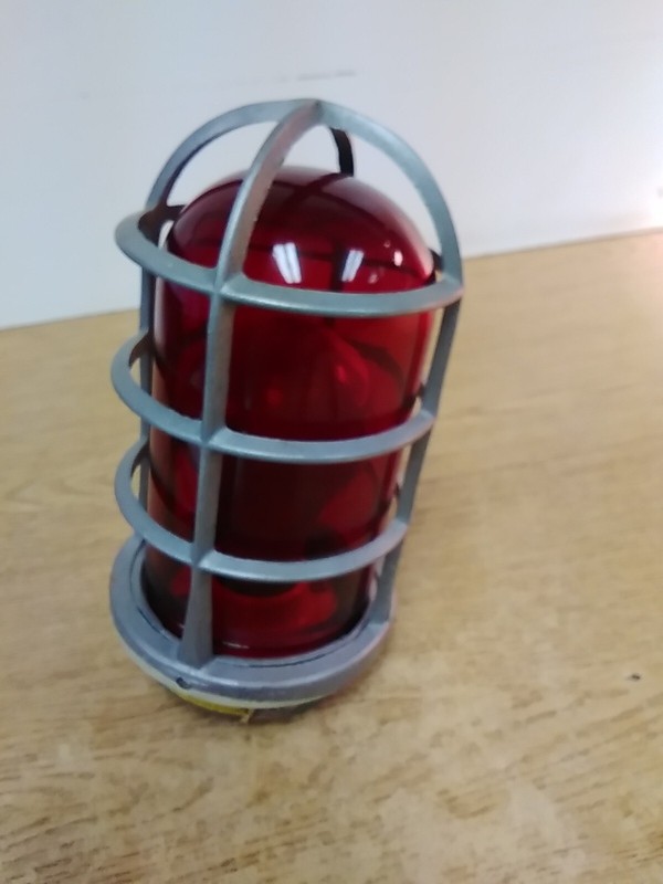 Killark VAG-100 Red Glass With Cage, Explosion Proof