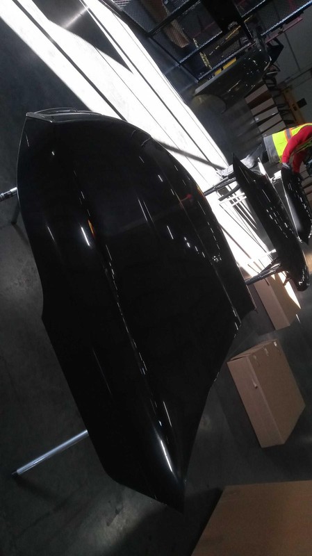 2014 Subaru Forester OEM Black Hood Panel - Used, 96000 Miles, Warranty