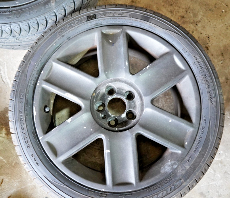 Wheel Rim Audi TT 17" 2003-2006 8N0601025AAZ17 8N0601165CZ17 OEM #2 NO TIRE