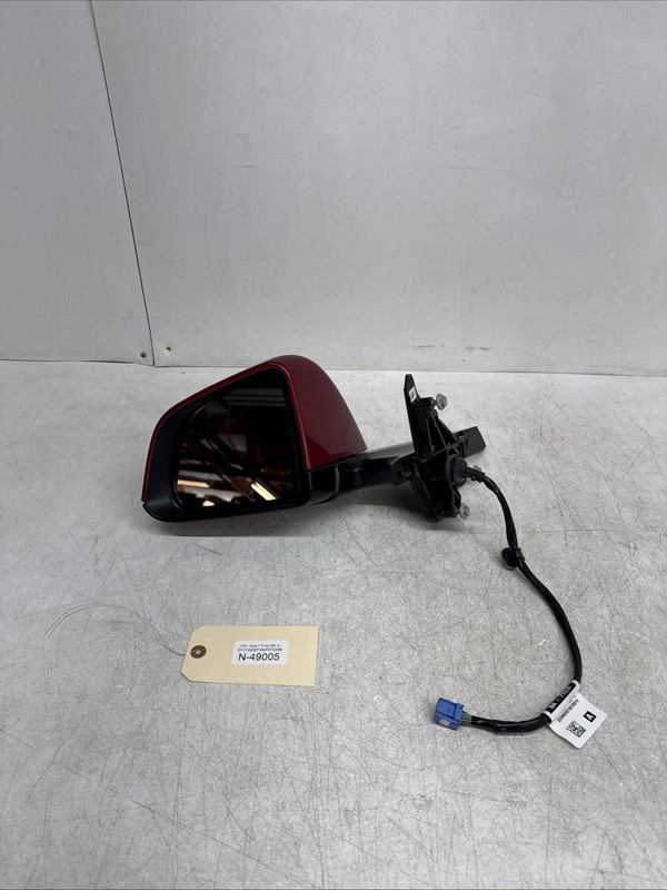 20-23 Tesla Model Y Front Left Side Rear View Door Mirror PPMR OEM 49005 U17