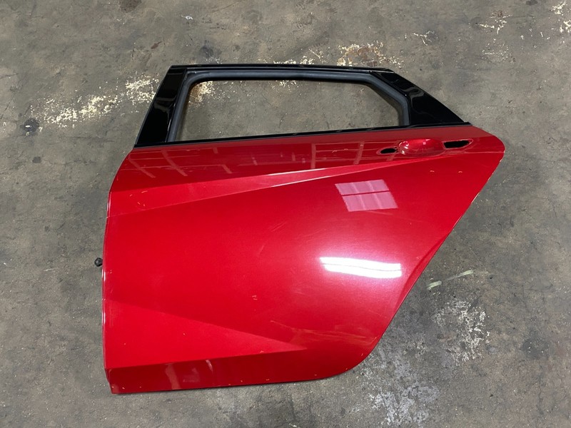 21-23 HYUNDAI ELANTRA N-LINE REAR LEFT DOOR SHELL PANEL RED OEM #A0.66