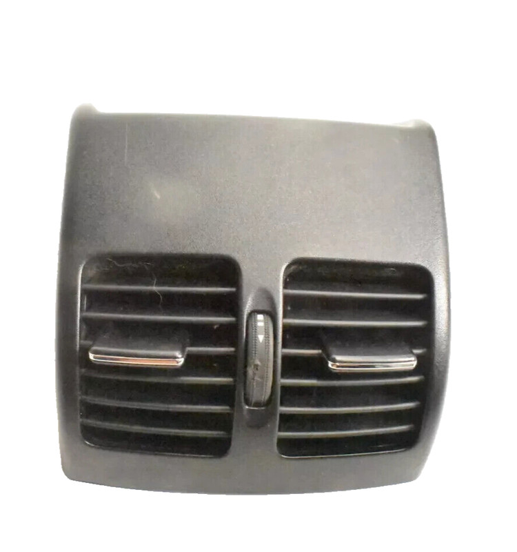 08-17 Mercedes W204 C250 E350 Rear Center Console AC Air Vent Trim Black OEM