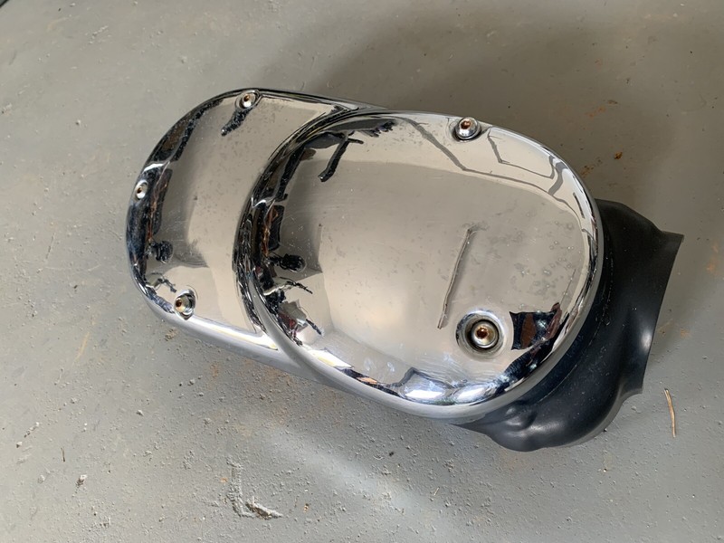 1997 Kawasaki VN 1500 Left Side Engine Motor Chrome Cover Guard VN1500