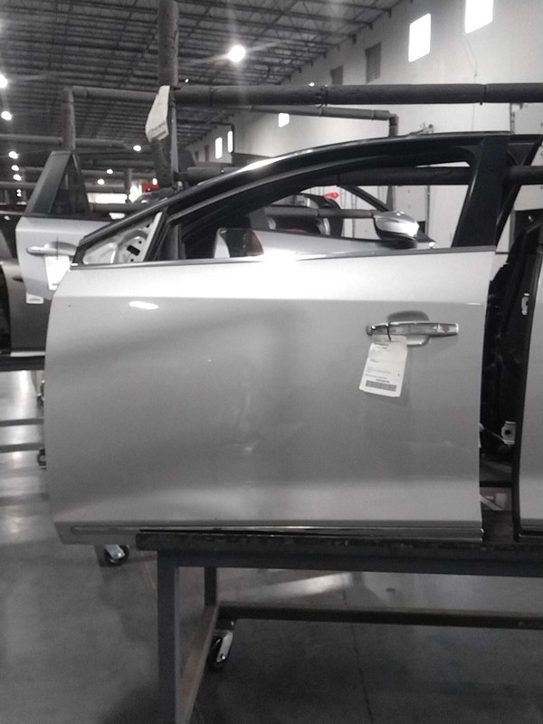 2015 Buick LaCrosse Left Front Door Silver - Good Condition, No Rust