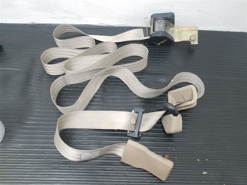 00-01 Ford F250SD Crew Cab Front Left Driver Retractor Tan OEM YC3Z-78611-B09AAC