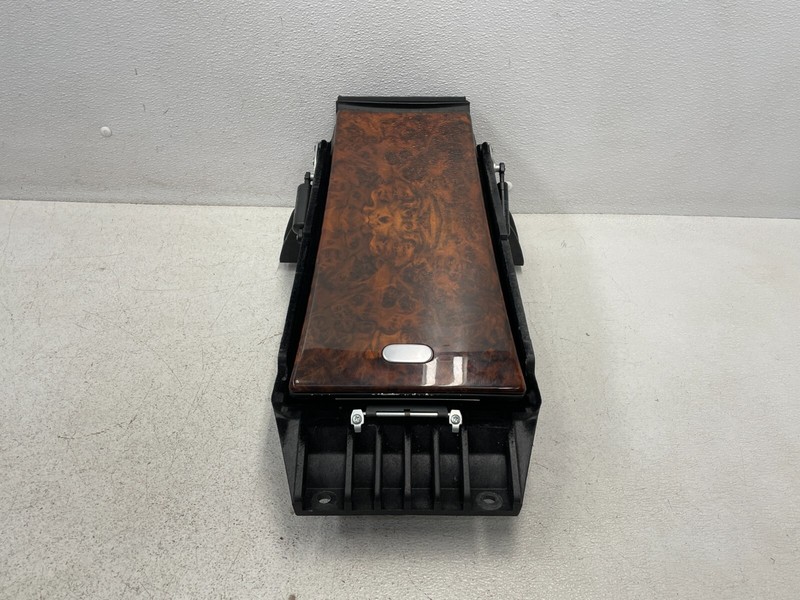 03-07 Bentley Continental GT Rear Center Console Armrest Storage Wood 1577 OEM