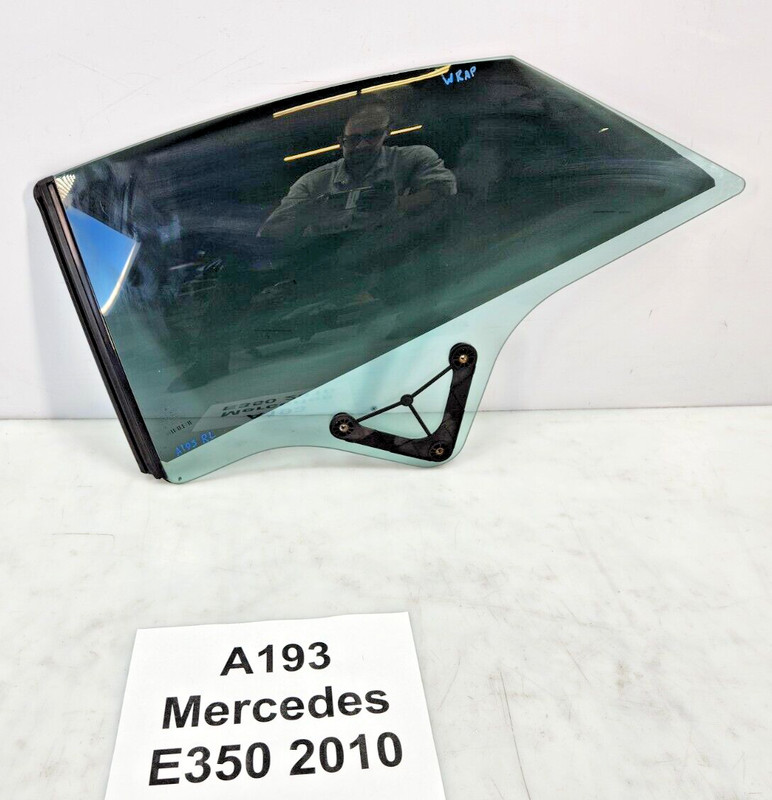 ✅ 10-17 OEM Mercedes W207 E350 Coupe Rear Left Driver Side Quarter Window Glass