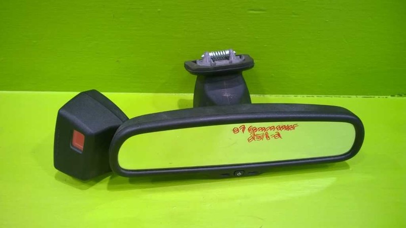 06 07 JEEP COMMANDER LIMITED 5.7L AT AUTO DIM SMART BEAM REAR VIEW MIRROR 2518-2