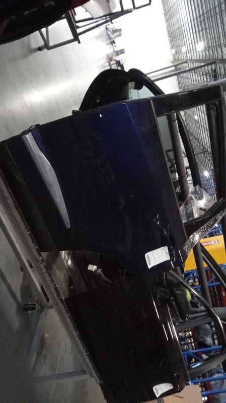 2020 Acura RDX Left Door Blue 7874357 Used OEM 50K Miles