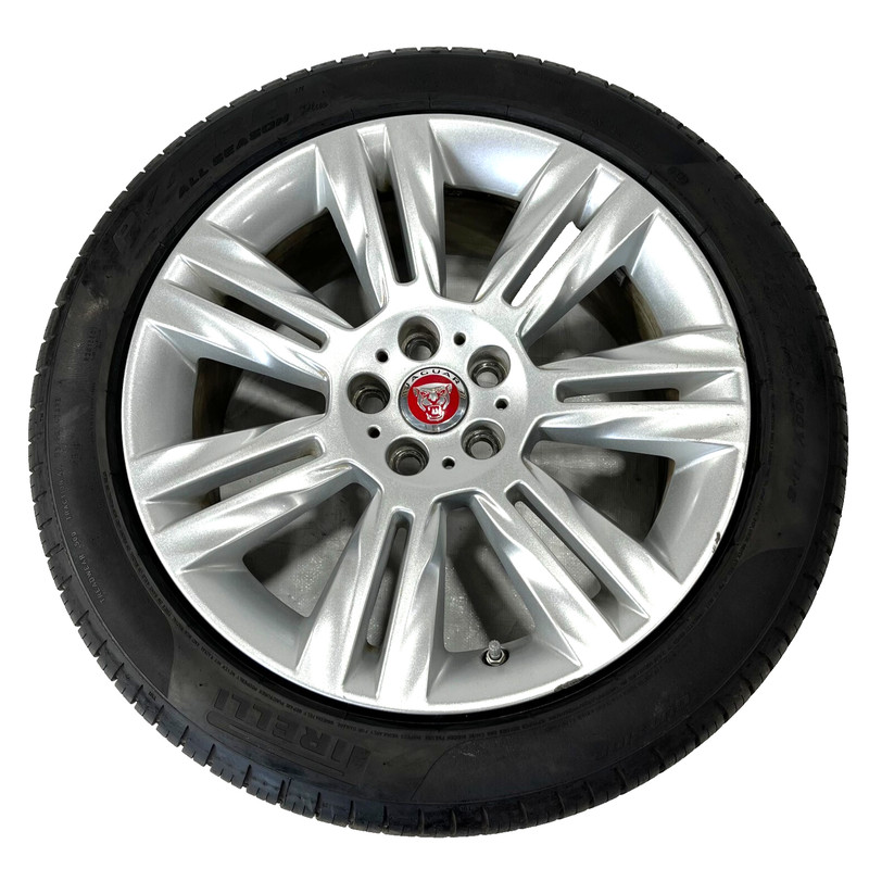 📌 2016-2024 JAGUAR X260 XF R18 18" WHEEL RIM SILVER T2H4952 OEM