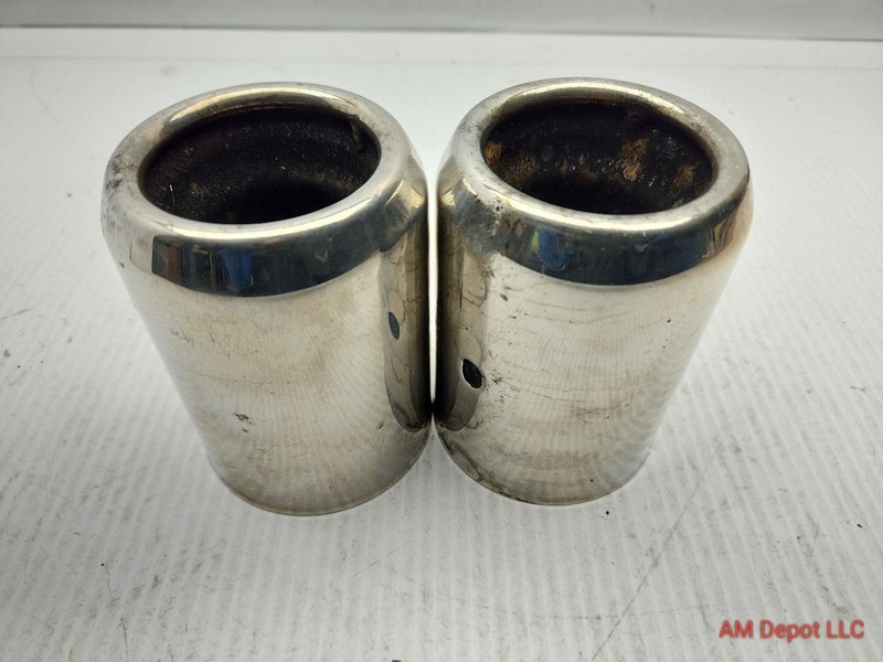 2013 Mini Cooper S R56 R57 R55 R58 R59 Exhaust Tail Pipe Tip Trim Set 2pc