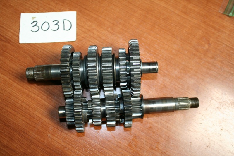 1982 Suzuki RS175 Transmission Gears Mainshaft Countershaft Cluster OEM 82 F
