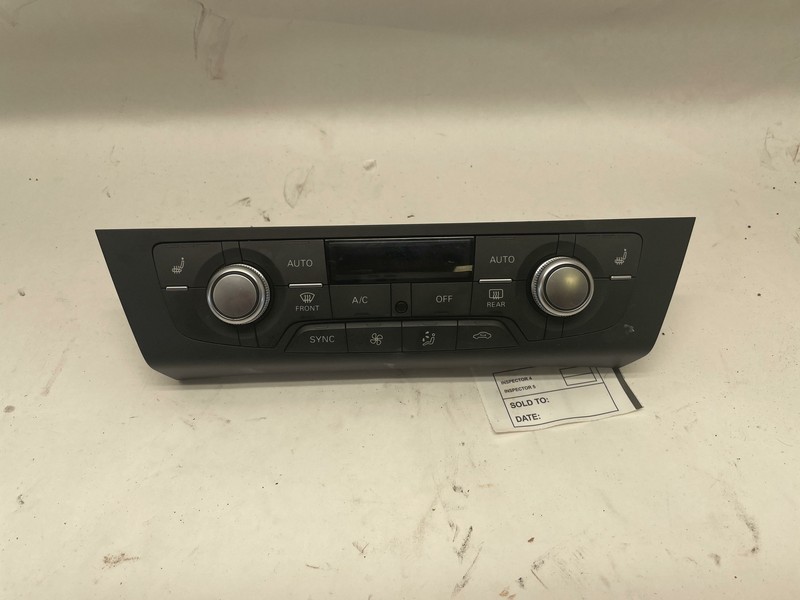 14-17 AUDI S7 QUATTRO HEATER A/C TEMP CLIMATE CONTROL PANEL 2 KNOB 4G0820043BL
