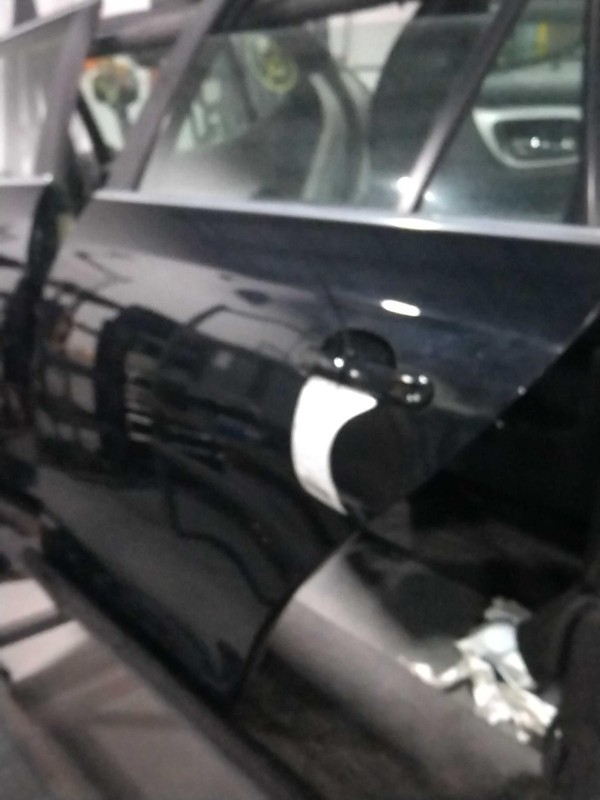 Volkswagen Jetta 2013 Left Rear Door BLACK 265216 3267