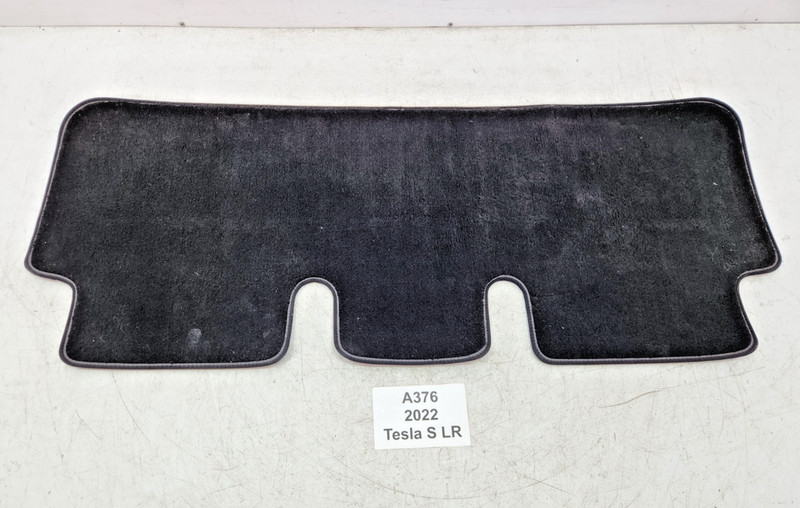 ✅ 2021-2025 OEM Tesla Model S Rear Interior Floor Mat Carpet Liner