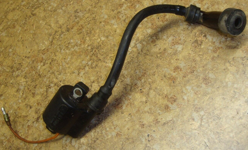 1986 Yamaha Moto4 Moto 4 ATV YFM225 YFM 225 Ignition Coil Spark Plug Wire 87 K8