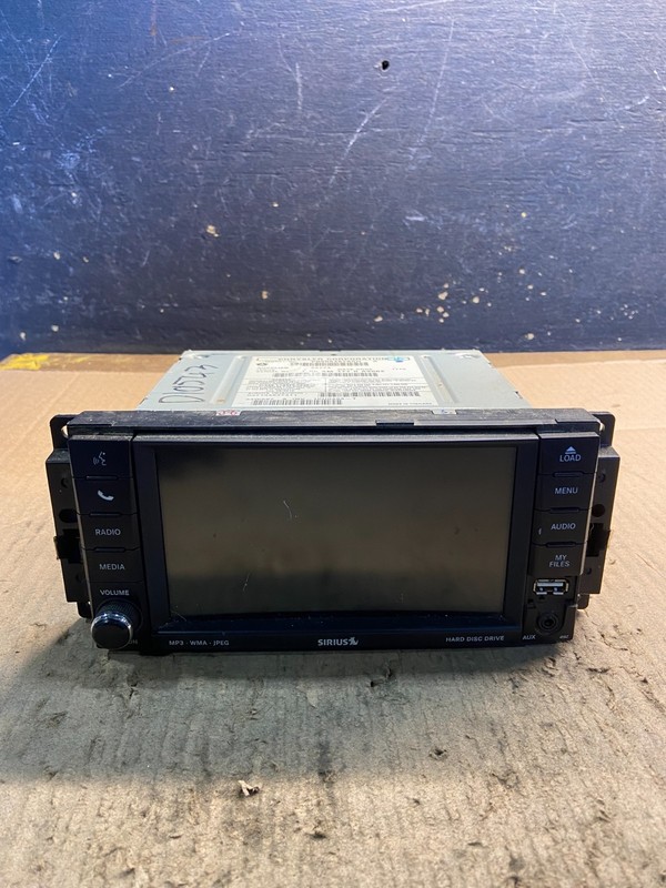 2008 2013 Jeep Dodge Chrysler Screen Display CD Player Satellite Radio Z0768 DG
