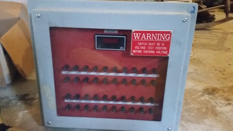 General Electric Asset L02HOAA Voltage Test Load Center 710133 *FREE SHIPPING*