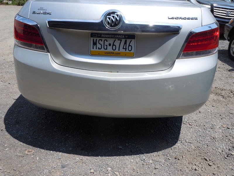 2010-2013 Buick LaCrosse Rear Bumper Cover W/ Dual Exhaust Option U636R