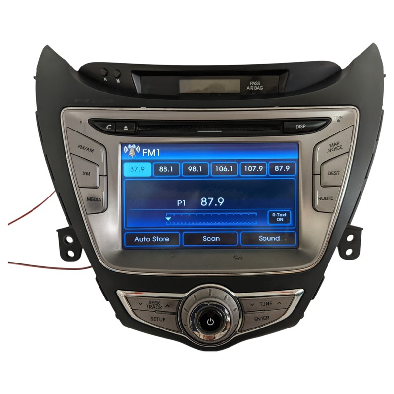 2013 - 2016 HYUNDAI SANTA FE NAVIGATION SCREEN CD RADIO OEM 96560-3X150RA5