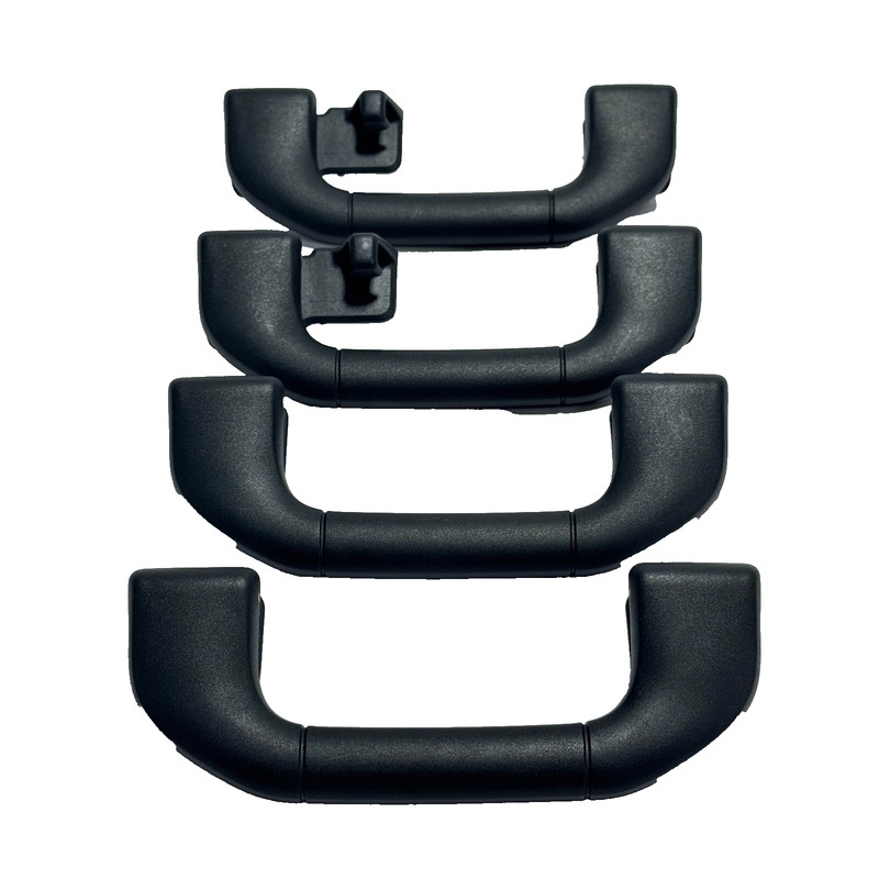 📌08-18 MERCEDES W212 E350 C300 BLACK ROOF OVERHEAD INTERIOR HANDLE SET OF 4 OEM