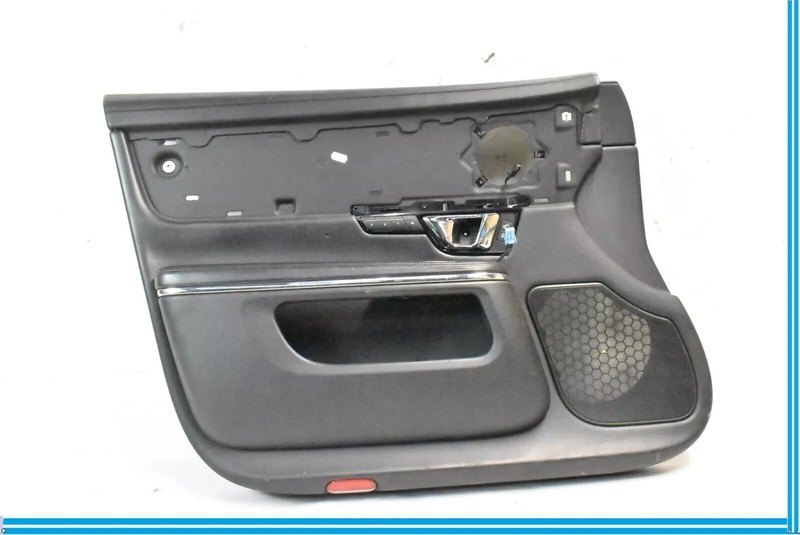 10-18 Jaguar XJ XJR XJL X351 Front Left Side Interior Door Panel Trim Black OEM