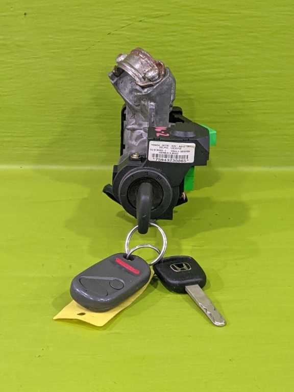 02 03 04 05 CIVIC EX AT CPE IGNITION SWITCH CYLINDER HOUSING W/KEY OEM 3796-2
