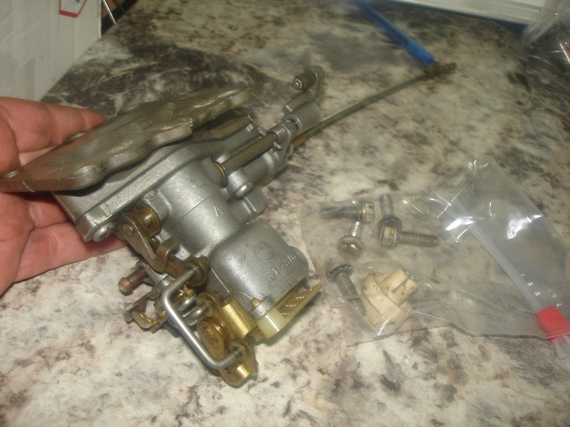 Evinrude 9.5hp sport twin model 9922s carburetor untested boat motor part B 4005