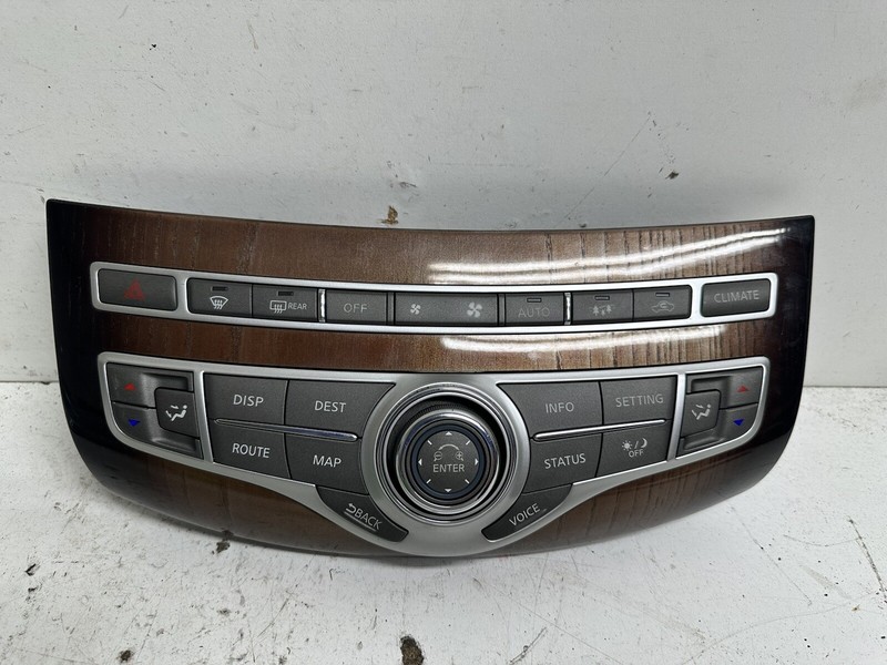 2011-2013 Infiniti M37 & M56 Climate AC Heat Control Panel w Forest Air System