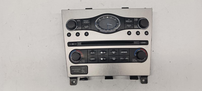 08-'09 INFINITI G37 Sedan Heat AC Controller dual zone OEM 1 Year Warranty!