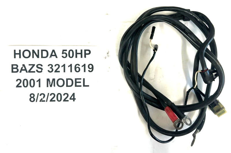 Honda Outboard BF50A Battery / Starter Cable 32410-ZV5-820 FRESHWATER!