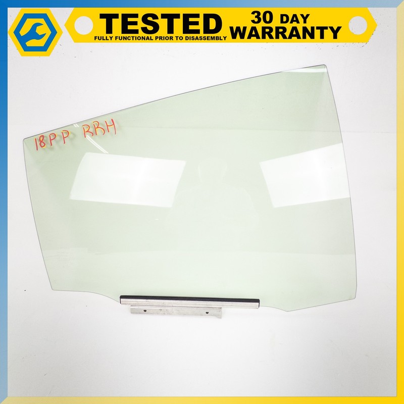 16-22 Toyota Prius Prime REAR RIGHT PASSENGER SIDE DOOR WINDOW GLASS OEM