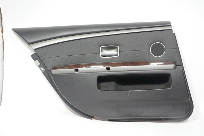02 03 04 05 BMW 745Li REAR LEFT DRIVER SIDE DOOR PANEL TRIM OEM