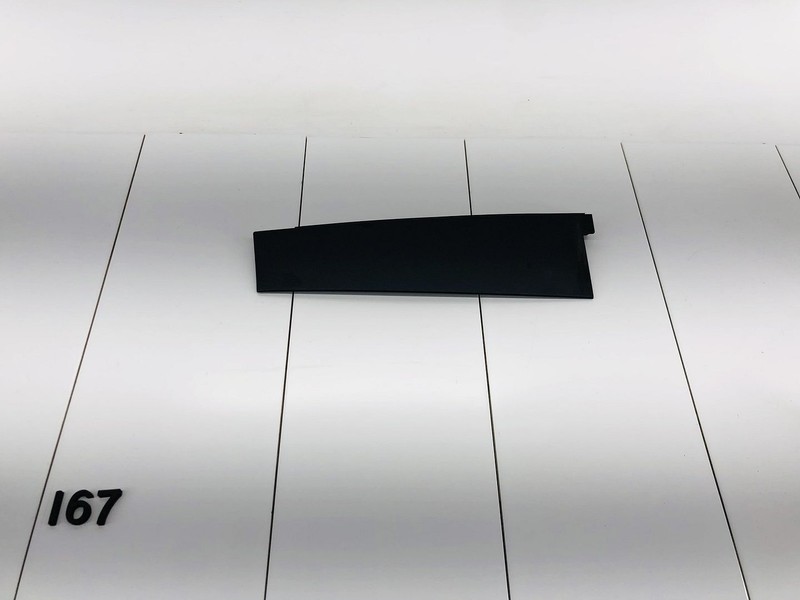 12-19 FIAT 500 FRONT RIGHT SIDE EXTERIOR DOOR B PILLAR MOLDING COVER OEM