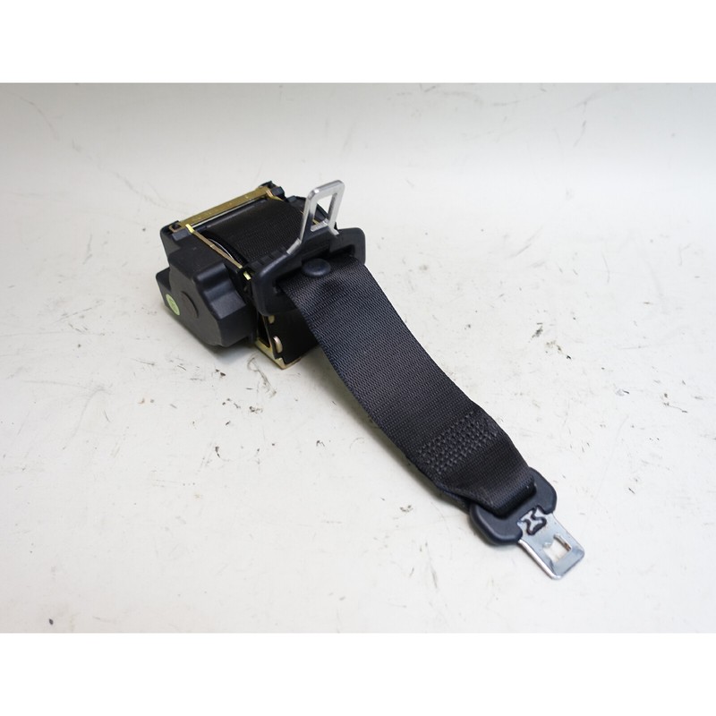1997-2003 BMW E39 5-Series Sedan Rear Center Seat Belt Restraint Black OEM
