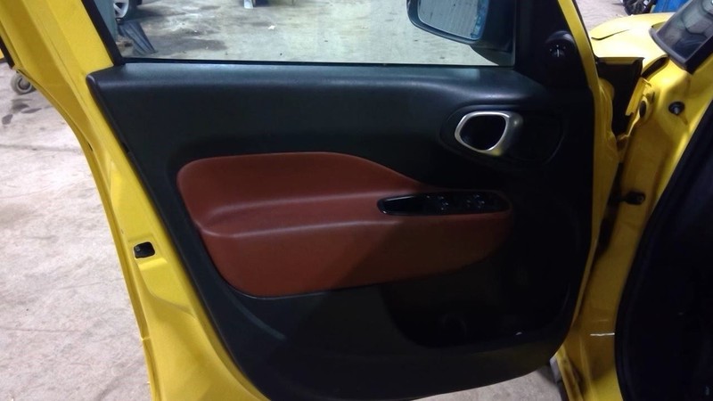 500 FIAT 2014 Driver Left Front Door Trim Panel 1717287