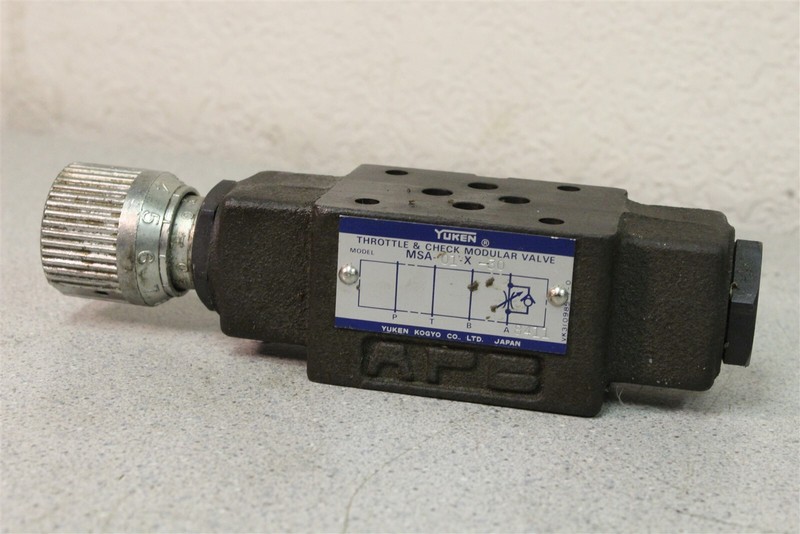 Yuken MSA-01-X-30 Hydraulic Check Valve "AF" *FREE SHIPPING*