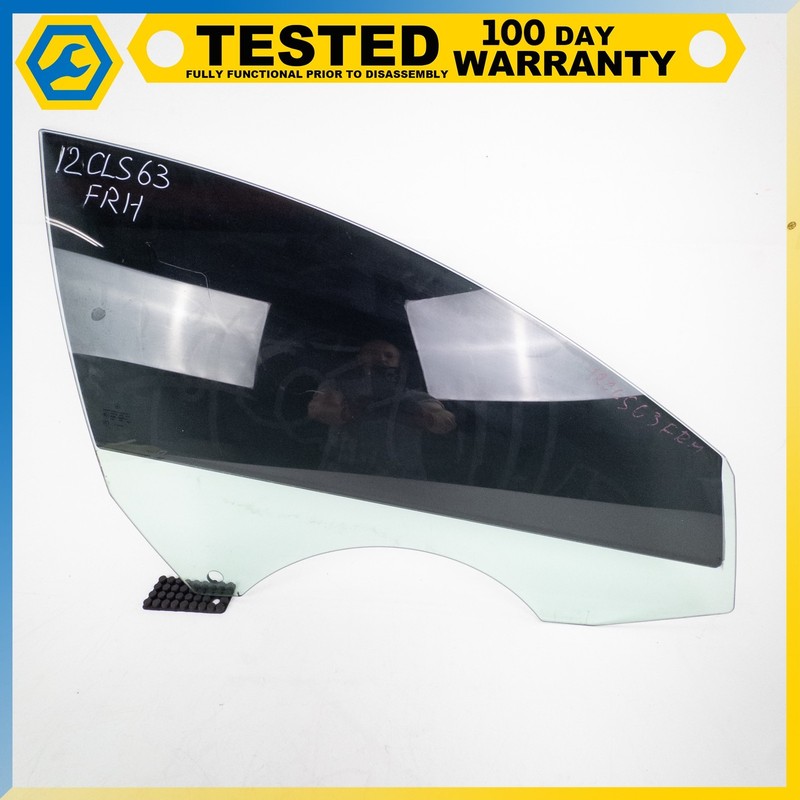 12-18 MERCEDES-BENZ CLS63 AMG FRONT RIGHT PASSENGER SIDE DOOR WINDOW GLASS OEM