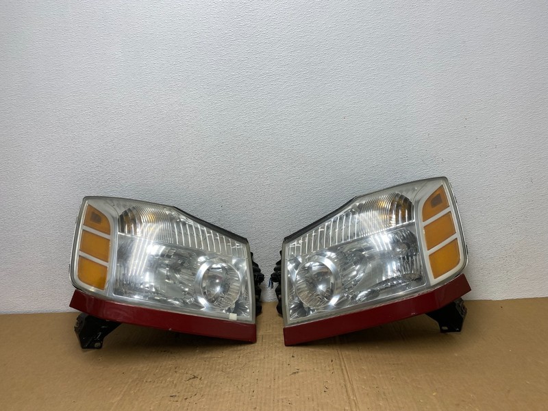 2004 to 2007 Nissan Armada Left+Right Side Set Headlights Oem AC7718 DW