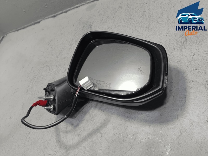2019-2022 TOYOTA RAV4 PASSENGER SIDE REAR VIEW MIRROR OUTSIDE BLACK *218* OEM