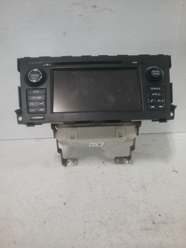2016 Nissan Altima Radio Receiver AM FM CD w/Navigation w/o Adaptive Cruise