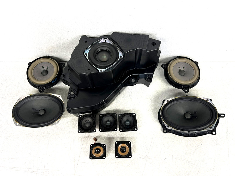 ⭐2011-2024 INFINITI QX80 FRONT & REAR SUBWOOFER TWEETER SPEAKERS SET OEM LOT2661