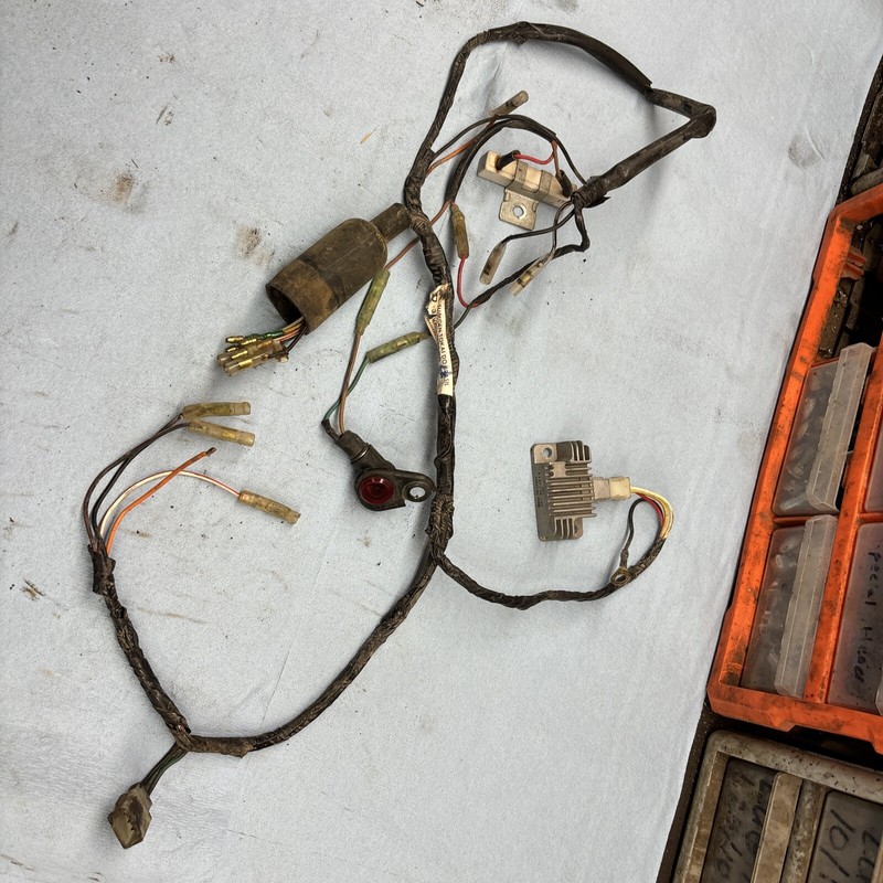1993 Yamaha RT 180 Enduro Motorcycle Wire Harness Good