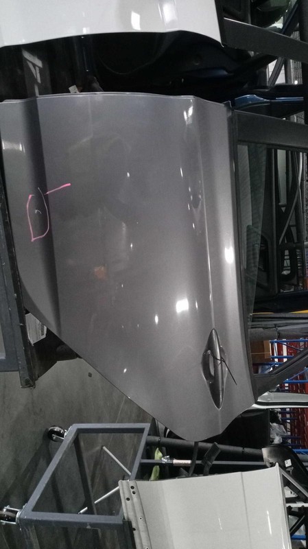 Hyundai Accent 2014 Left Rear Door GREY 416213 7669