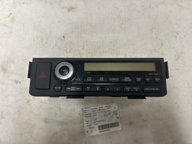 2006 HONDA RIDGELINE radio receiver navigation 39100SJCA400 OEM 06 07 08