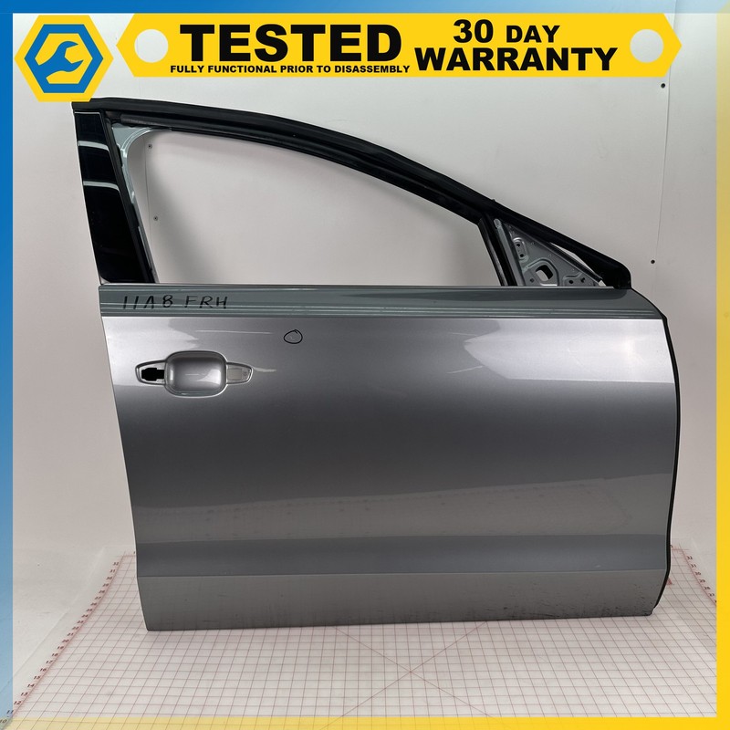 11-18 Audi S8 A8 Quattro FRONT RIGHT PASSENGER SIDE DOOR SHELL Gray OEM
