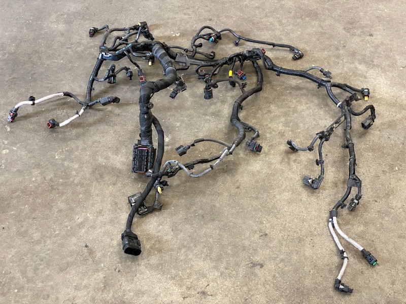 2017-2019 ALFA ROMEO GIULIA TI ENGINE MOTOR WIRING WIRE HARNESS CABLE OEM LOT764