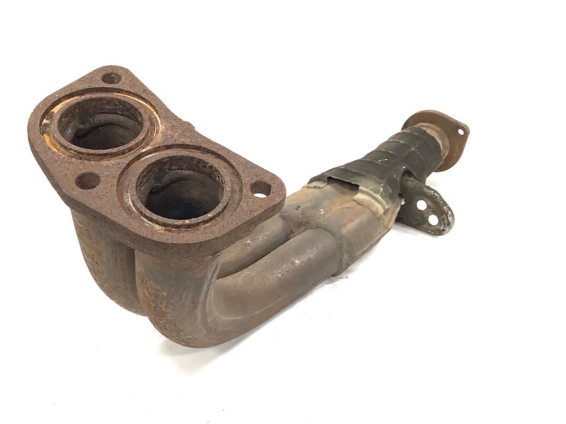 92-95 Civic EX Engine Exhaust Manifold Front Pipe A Down Tube Double Inlet Used